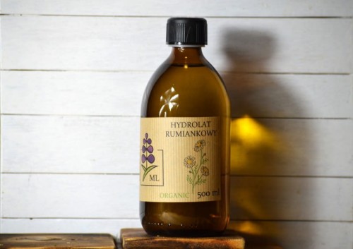 Hydrolat rumiankowy w dużej butelce | Manufaktura Lawendy
